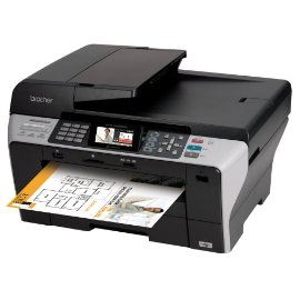 Brother MFC-6490CW Professional Series Color Inkjet All-in-One Printer with Wireless Networking