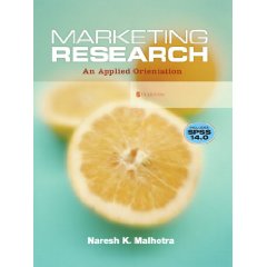 Marketing Research: An Applied Orientation and SPSS 14.0 Student CD (5th Edition)