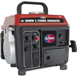 All Power America APG3004 1,000 Watt 2.4 HP 2-Cycle Gas Powered Portable Generator (Non-CARB Compliant)