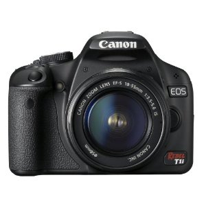 Canon EOS Rebel T1i 500D 15.1MP Digital SLR Camera w/ EF-S 18-55mm f/3.5-5.6 IS Lens