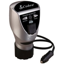 Cobra CPI 200 CH 400 Watt 12 Volt DC to 120 Volt AC Power Inverter