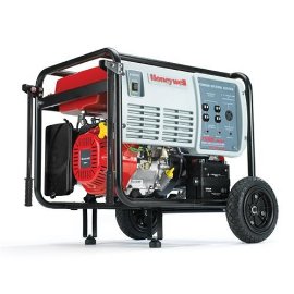 Honeywell HW7500E 9375 Watt 15 HP 420cc OHV Portable Gas Powered Home Generator With Electric Start (Non-CARB Compliant)