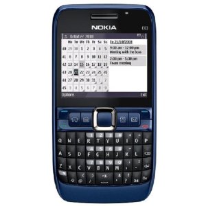 Nokia E63-2 Unlocked 3G Smartphone - USA Version with Full Warranty (Ultramarine Blue)