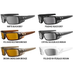 Oakley Gascan Sunglasses (Color: Polished White/Black Iridium)