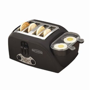 Back to Basics 4-Slot Toaster and Egg Poacher (TEM4500)