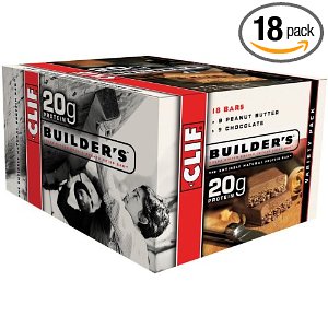 Clif Builder's Bar Variety Pack (Box of 18) [Peanut Butter & Chocolate]