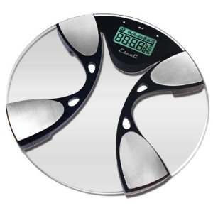 Escali High-Capacity Bathroom Scale with Body Fat/Body Water Monitoring (BFBW200)