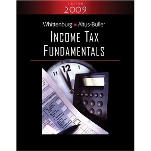 Income Tax Fundamentals 2009 (with TaxCut Tax CD-ROM)