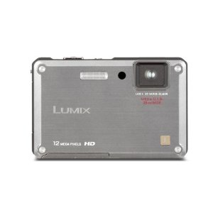 Panasonic Lumix DMC-TS1 12MP Tough Waterproof Camera w/ 4.6x Wide-Angle MEGA IS Zoom (Silver)