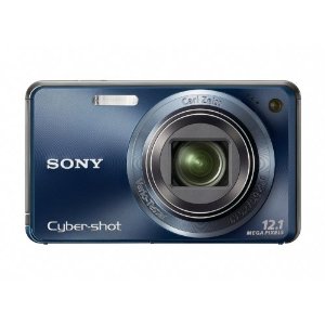 Sony Cyber-shot DSC-W290 12 MP Digital Camera with 5x Optical IS Zoom (Dark Blue)