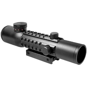 BARSKA 4x28 Electro Sight IR Mil-Dot Rifle Scope