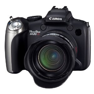 Canon PowerShot SX20IS 12.1MP Digital Camera with 20x Wide Angle IS Zoom