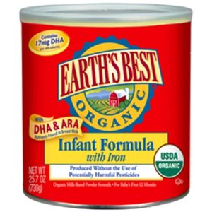 Earth's Best Organic Infant Formula with Iron (730 grams)