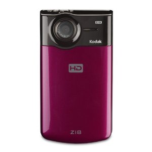 Kodak Zi8 HD Pocket Video Camera (Raspberry)