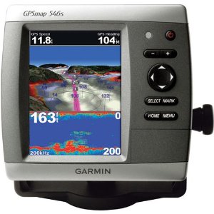 Garmin GPSmap 546s Marine Chartplotter/Fishfinder with Dual Frequency Transducer (010-00774-01)