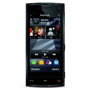 Nokia X6 Unlocked 16GB Smartphone with Touchscreen (Black)