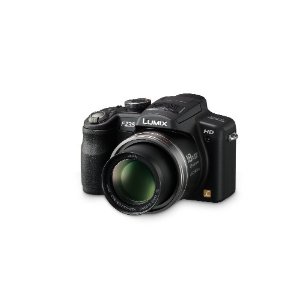 Panasonic Lumix DMC-FZ35 12.1MP Digital Camera with 18x POWER O.I.S. Zoom, HD Video