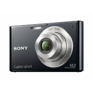 Sony Cyber-shot DSC-W330 14.1MP Digital Camera with 4x Wide Angle IS Zoom (Black)