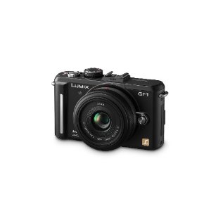 Panasonic Lumix DMC-GF1 12.1MP Micro Four-Thirds Lens Digital Camera with LUMIX G 20mm f/1.7 Aspherical Lens