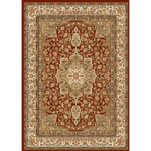 Traditional Area Rug, Home Dynamix Royalty 8'x11' Red.