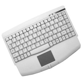 Adesso Mini White USB Keyboard with Glidepoint Keyboard  ( ACK-540UW )