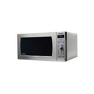 Panasonic NN-SN797S Prestige Stainless Steel Family-Size Countertop Microwave (1.6 cu. ft. 1250w)