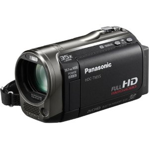 Panasonic HDC-TM55 Full HD Camcorder with 8GB SD Memory, 35x Zoom (HDC-TM55K)