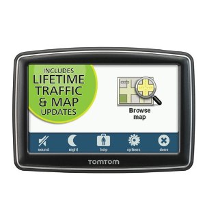TomTom XL 350-TM 4.3 GPS with Lifetime Traffic & Map Updates