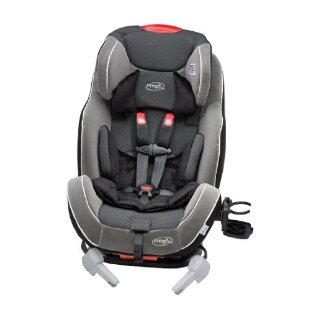Evenflo Symphony 65 with SureLatch All in One Seat (Static Gray)