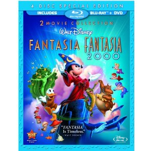 Fantasia & Fantasia 2000 Special Edition (Four Disc Blu-ray/DVD Combo)