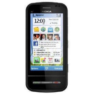 Nokia C6 Unlocked GSM Phone (Black)