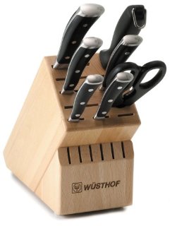 Wusthof Classic Ikon 8-Piece Knife Set with Block (9908)