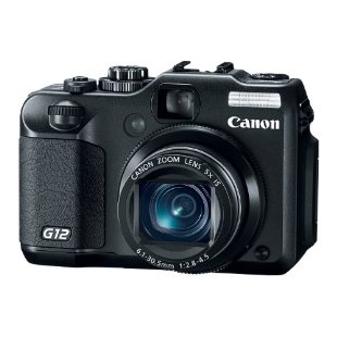Canon G12 10MP Digital Camera with 5x IS Zoom
