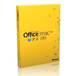 Microsoft Office Mac 2011 Home & Student (Single License) [Mac OS X]