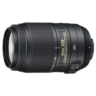 Nikon 55-300mm f/4.5-5.6G ED VR AF-S DX NIKKOR Lens for Nikon Digital SLR