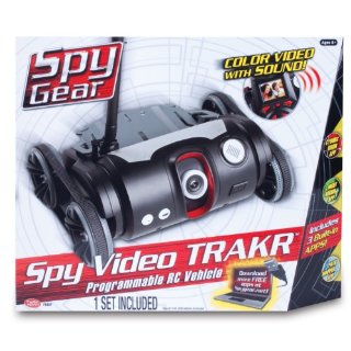 Spy Gear Spy Video TRAKR Programmable RC Vehicle