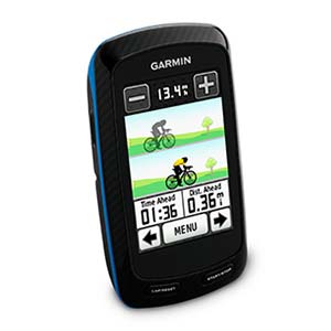 Garmin Edge 800 Touchscreen GPS Bike Computer Bundle with HR Strap, Speed/Cadence Sensor, City Navigator NT Maps (010-00899-30)