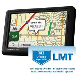 Garmin nuvi 1490LMT Lifetime Maps and Traffic 5 GPS