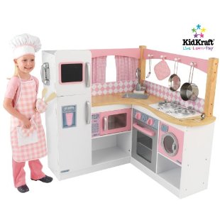 KidKraft Grand Gourmet Corner Kitchen (Pink)