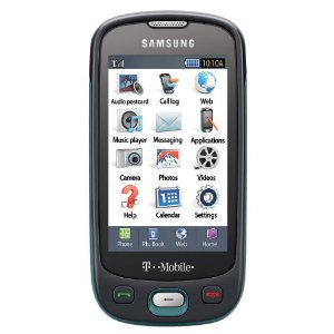 Samsung Highlight SGH-T749 Unlocked Phone (Ice Blue)
