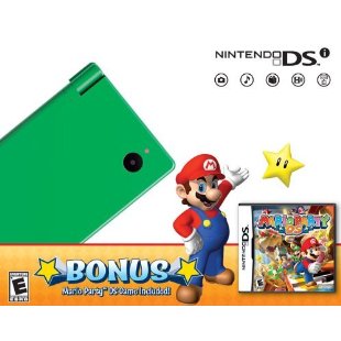 Nintendo DSi Bundle with Mario Party DS (Green)