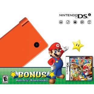 Nintendo DSi Bundle with Mario Party DS (Orange)