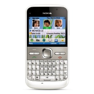 Nokia E5 Unlocked GSM Phone (White)