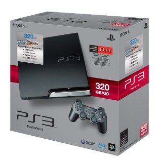 PlayStation 3 Slim 320GB System (CECH-2501b)