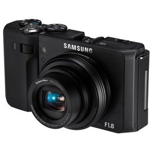 Samsung TL500 Digital Camera 10MP, 3x Zoom, Ultra-Wide 24mm F1.8 Schneider KREUZNACH Lens