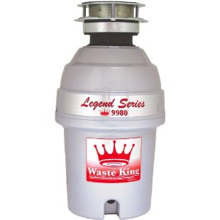 Waste King 9980 Legend Series 1 HP Continuous Feed Operation Waste Disposer