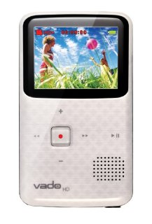 Creative Labs Vado HD 4GB Pocket Video Camcorder (White, 3rd Generation)