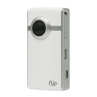 Flip UltraHD Camcorder (4GB, 1hr, 3rd Gen) (White)