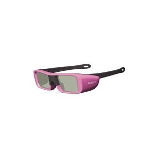 Sony TDG-BR50/P Youth Size 3D Active Glasses, Pink