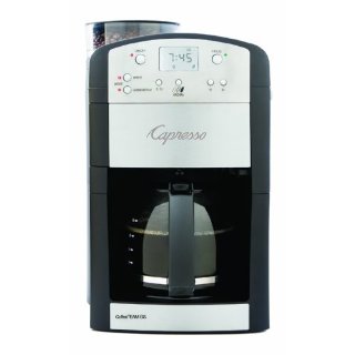 Capresso CoffeeTeam GS 10-Cup Digital Coffee Maker with Burr Grinder (# 464.05)